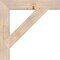 Ekena Millwork Traditional Block Smooth Bracket, Douglas Fir, 5 1/2"W x 36"D x 36"H BKT06X36X36TRA05SDF - alternate 3